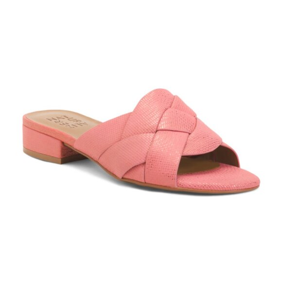 NATURALIZER PREMIUM Leather Morena Slides - Picture 1 of 3